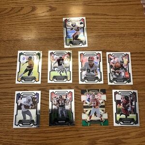 Lot 9 football cards